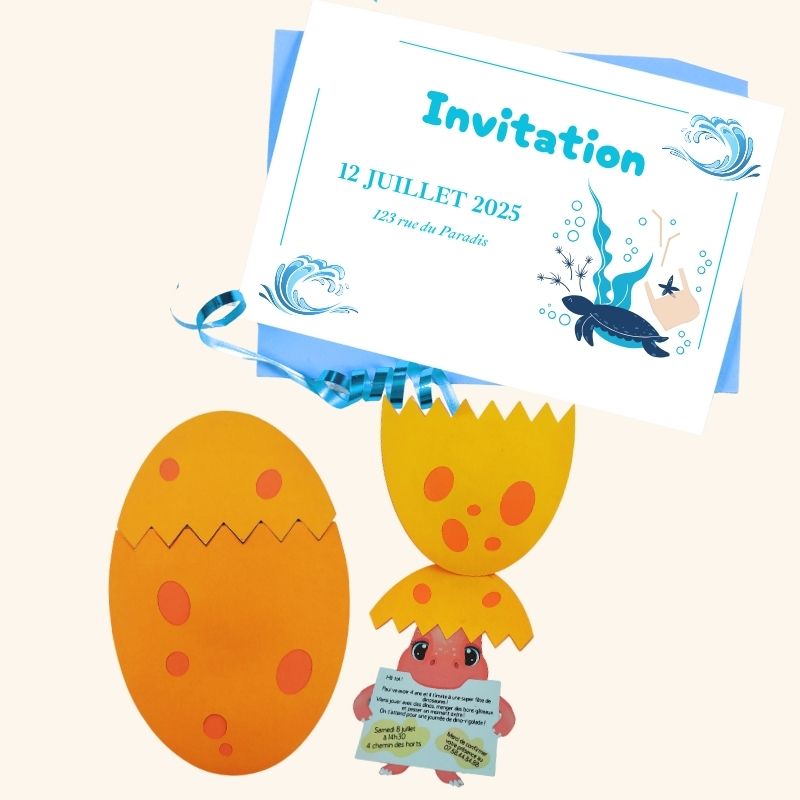 Cartes personnalisées pour vœux, invitations, remerciements