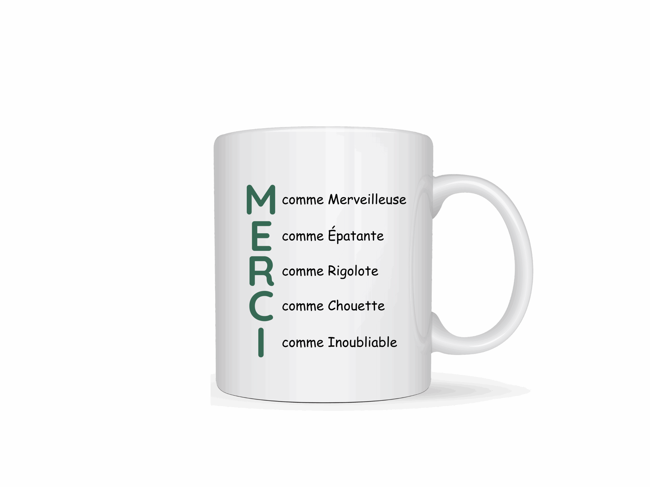 Modèle Canva – Merci