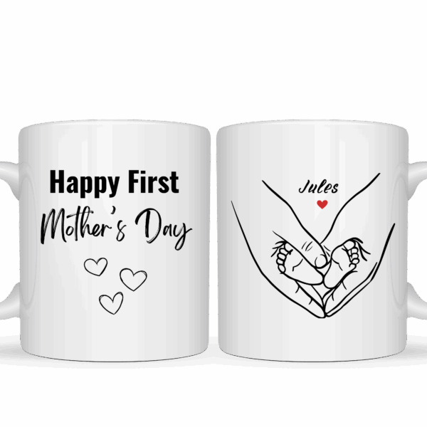 Happy First Mother’s Day – Mug personnalisé